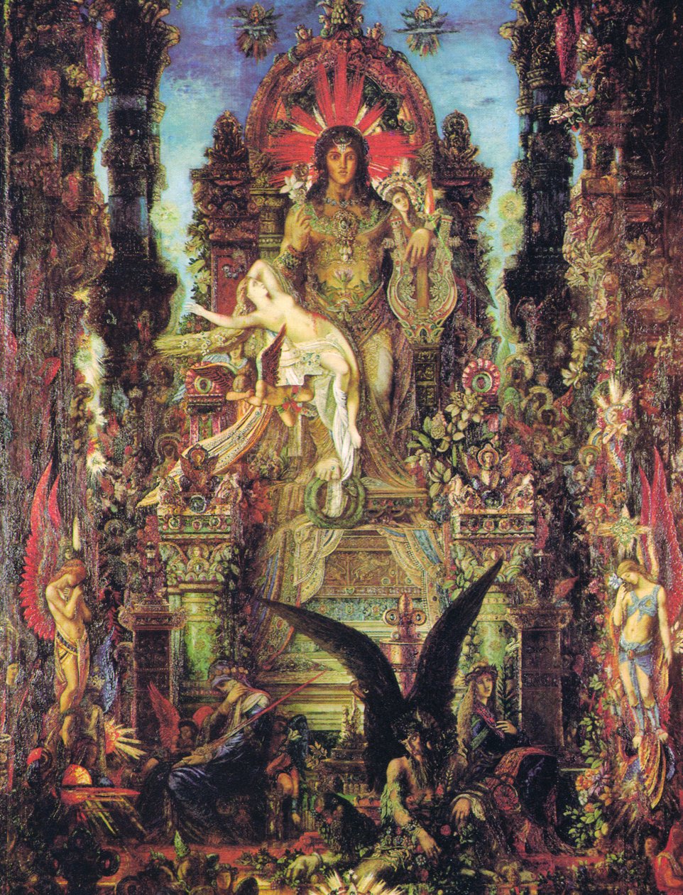 木星和塞梅勒 作者 古斯塔夫·莫罗（Gustave Moreau）