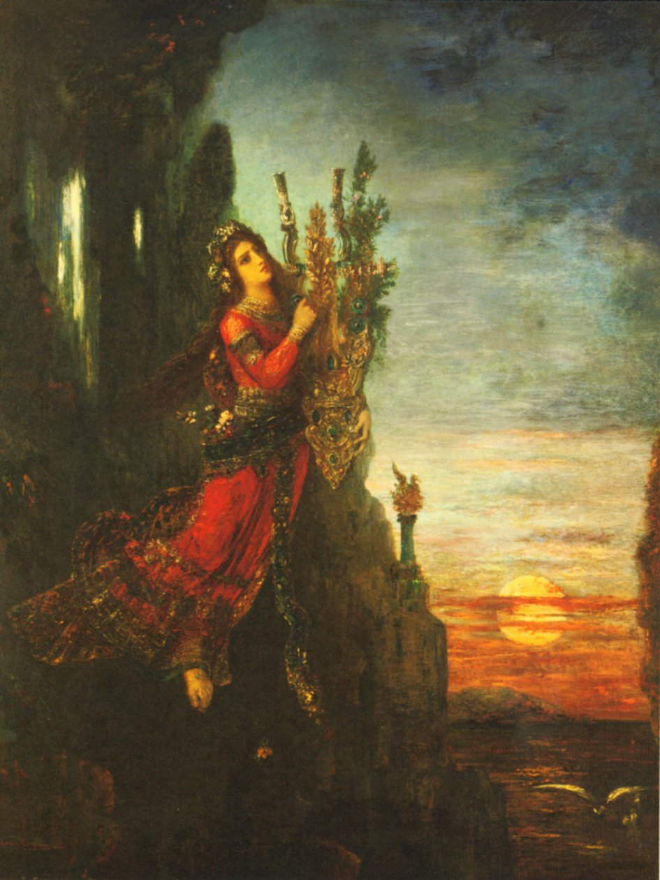 萨福 作者 古斯塔夫·莫罗（Gustave Moreau）