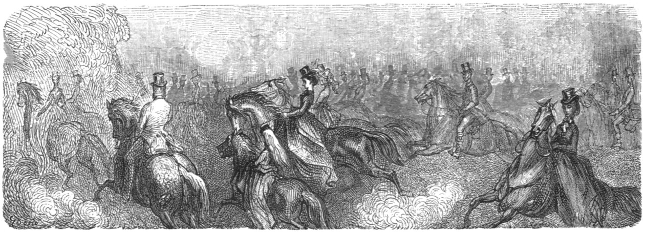 晨练》，1872年。 作者 古斯塔夫·多尔（Gustave Dore）