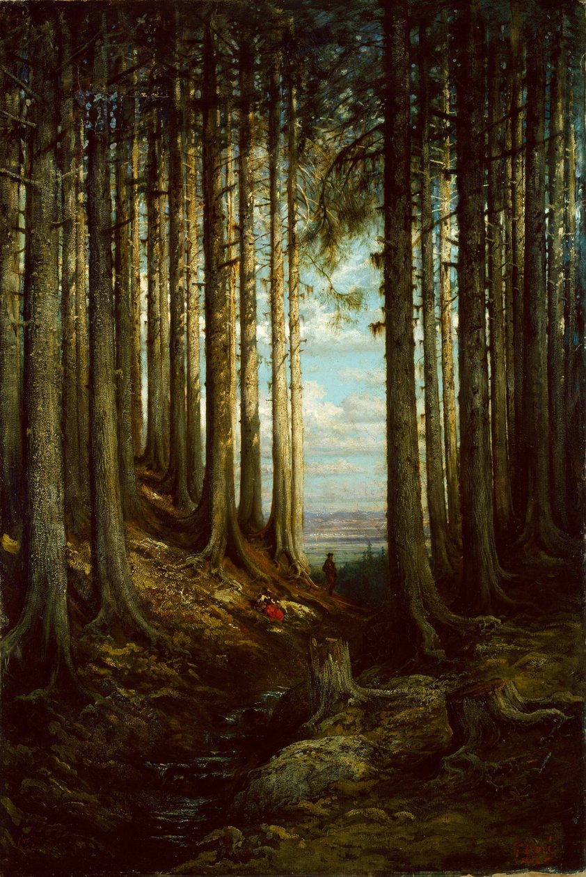 高山风景 作者 古斯塔夫·多尔（Gustave Dore）