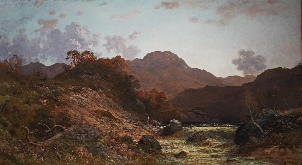 苏格兰景观 作者 古斯塔夫·多尔（Gustave Dore）