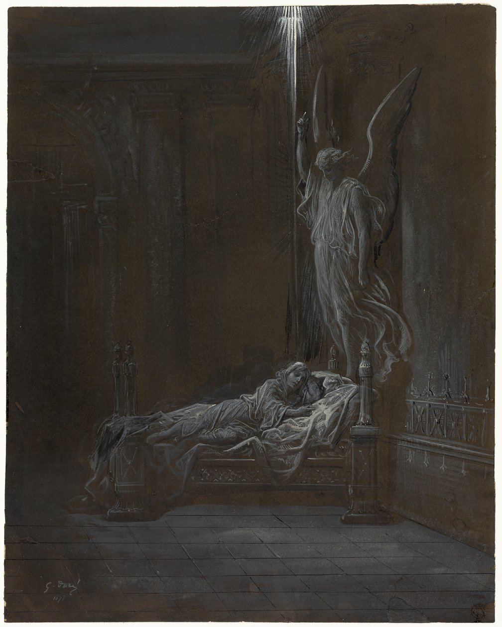 撒母耳的召唤 作者 古斯塔夫·多尔（Gustave Dore）