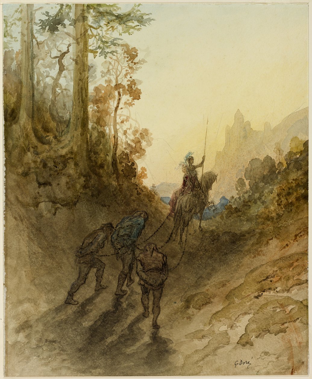 巨人被俘 作者 古斯塔夫·多尔（Gustave Dore）