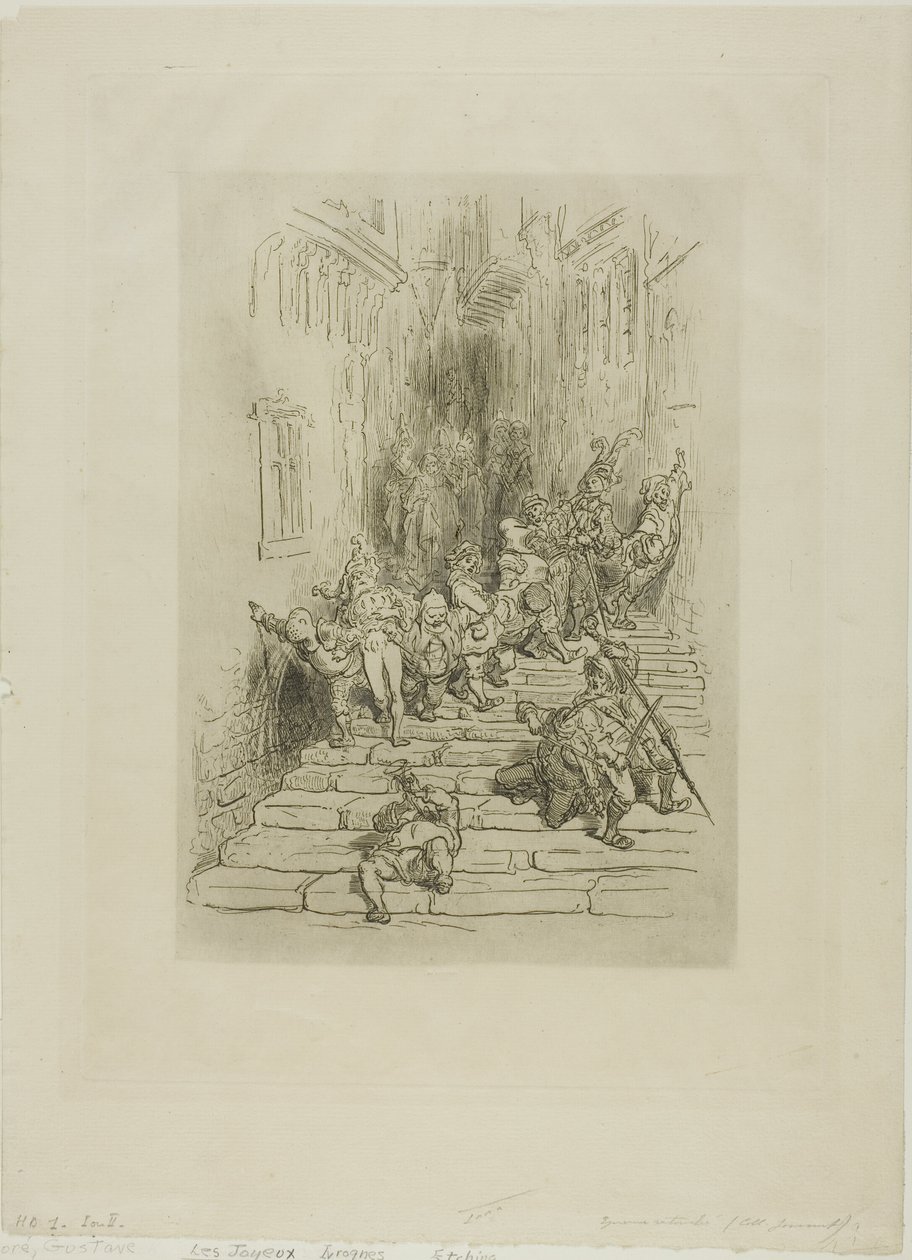 快乐的醉汉 作者 古斯塔夫·多尔（Gustave Dore）