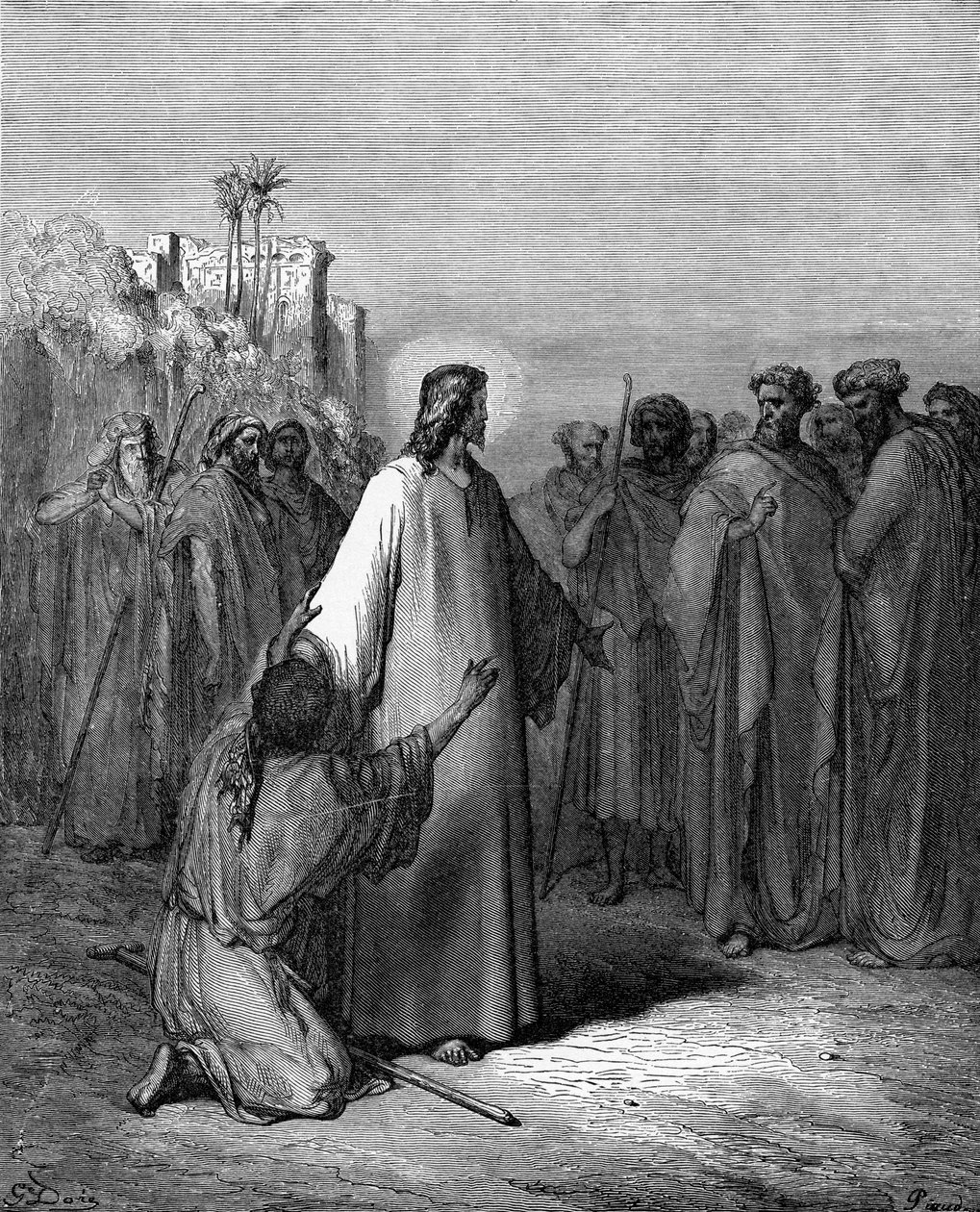 被鬼附身的人 作者 古斯塔夫·多尔（Gustave Dore）