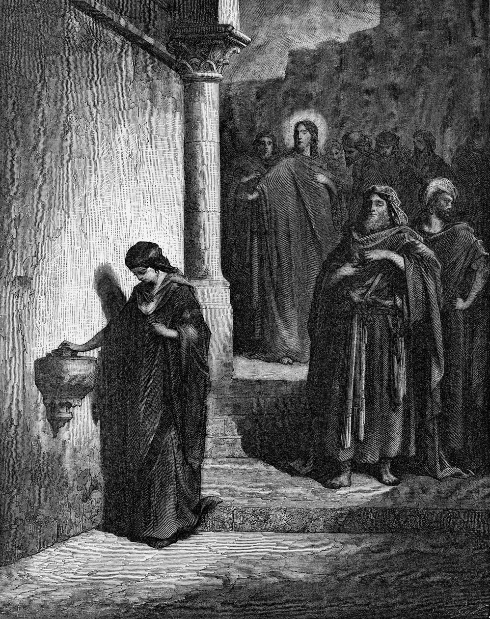 寡妇的螨虫 作者 古斯塔夫·多尔（Gustave Dore）