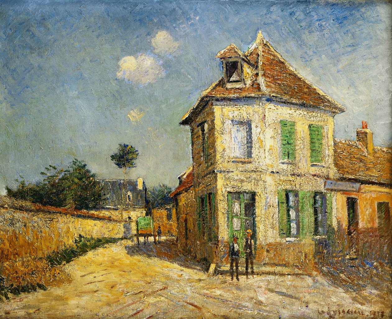 1917年，圣 作者 古斯塔夫·洛索（Gustave Loiseau）