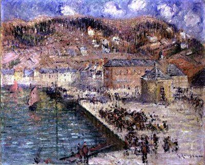 鱼市场 作者 古斯塔夫·洛索（Gustave Loiseau）