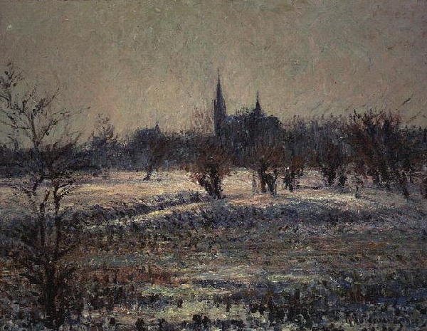 白霜 作者 古斯塔夫·洛索（Gustave Loiseau）