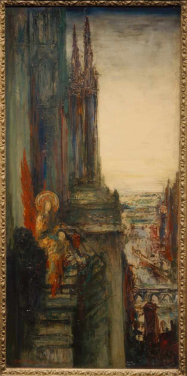 旅行天使 作者 古斯塔夫·莫罗（Gustave Moreau）