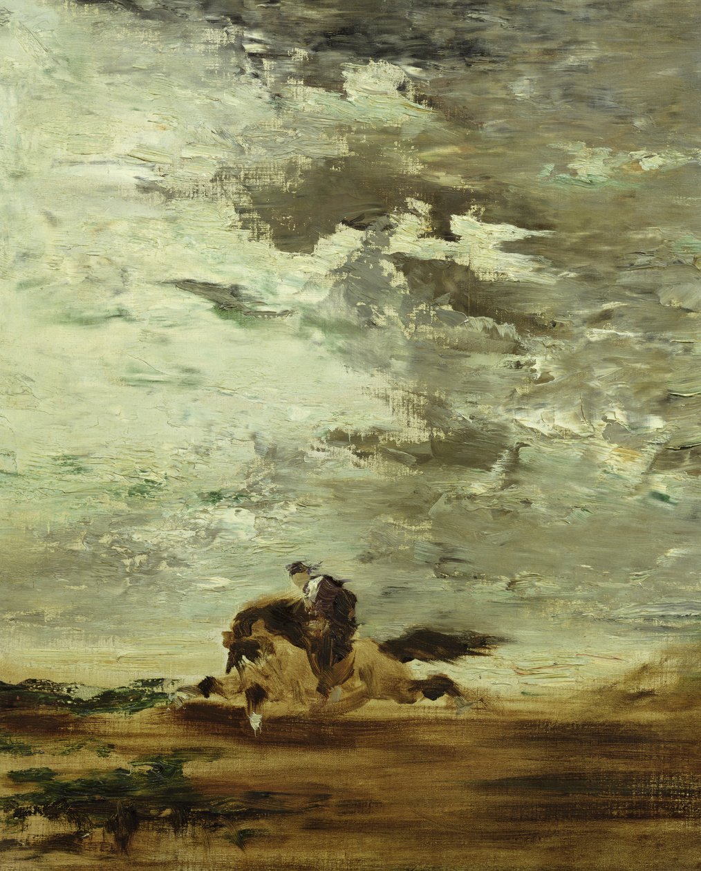 骑手 作者 古斯塔夫·莫罗（Gustave Moreau）