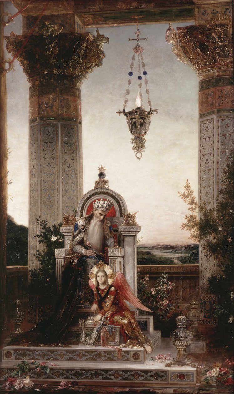 大卫王 作者 古斯塔夫·莫罗（Gustave Moreau）