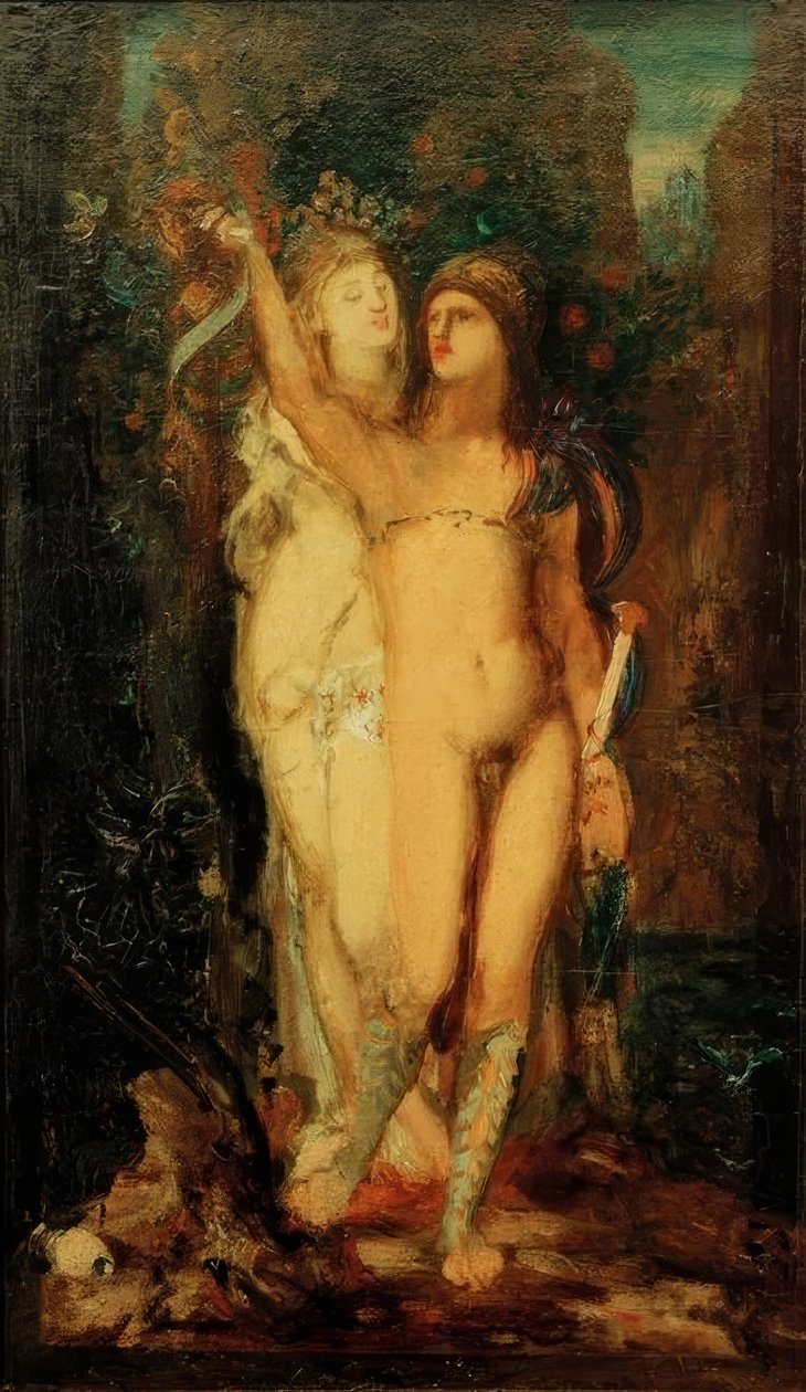 美狄亚和杰森 作者 古斯塔夫·莫罗（Gustave Moreau）