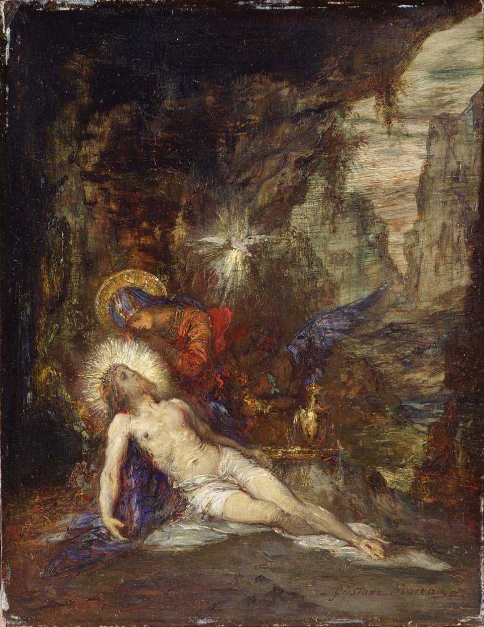 怜悯c。 1876年 作者 古斯塔夫·莫罗（Gustave Moreau）
