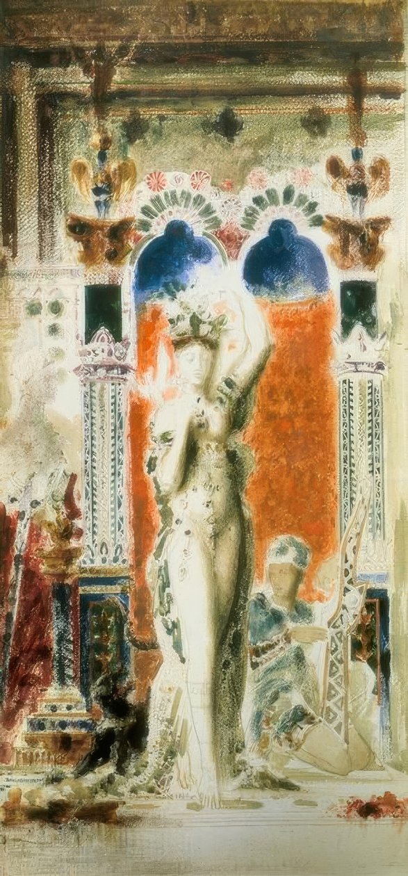 莎乐美跳舞 作者 古斯塔夫·莫罗（Gustave Moreau）