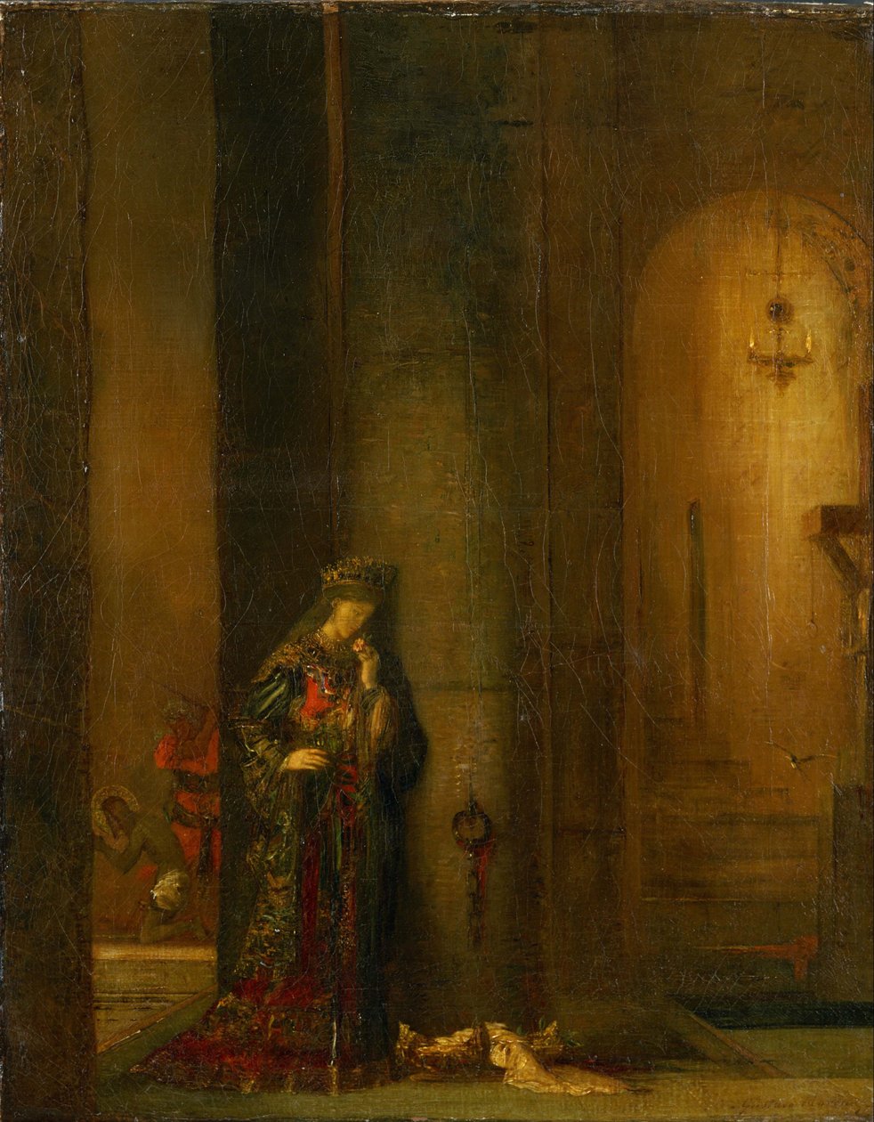 监狱里的莎乐美 作者 古斯塔夫·莫罗（Gustave Moreau）