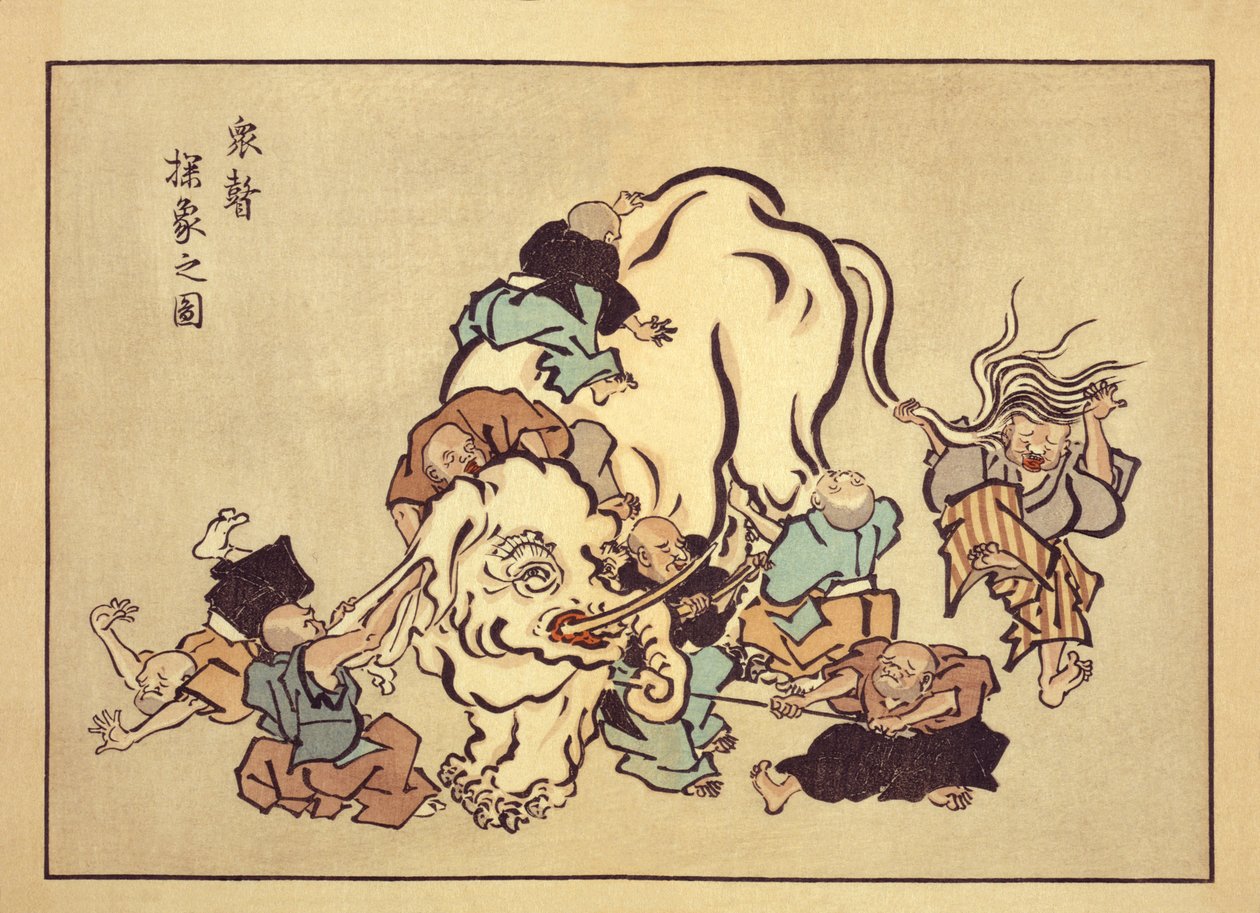 盲僧检查大象 作者 花房伊藤