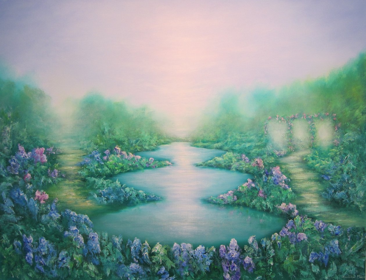 和平花园，2011年， 作者 汉尼拔鬃毛