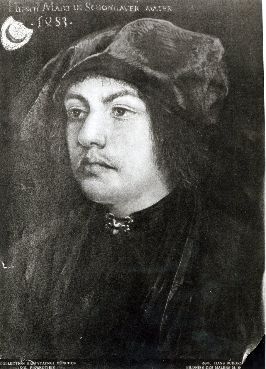 马丁·舍恩，1523年 作者 汉斯·伯格克米尔