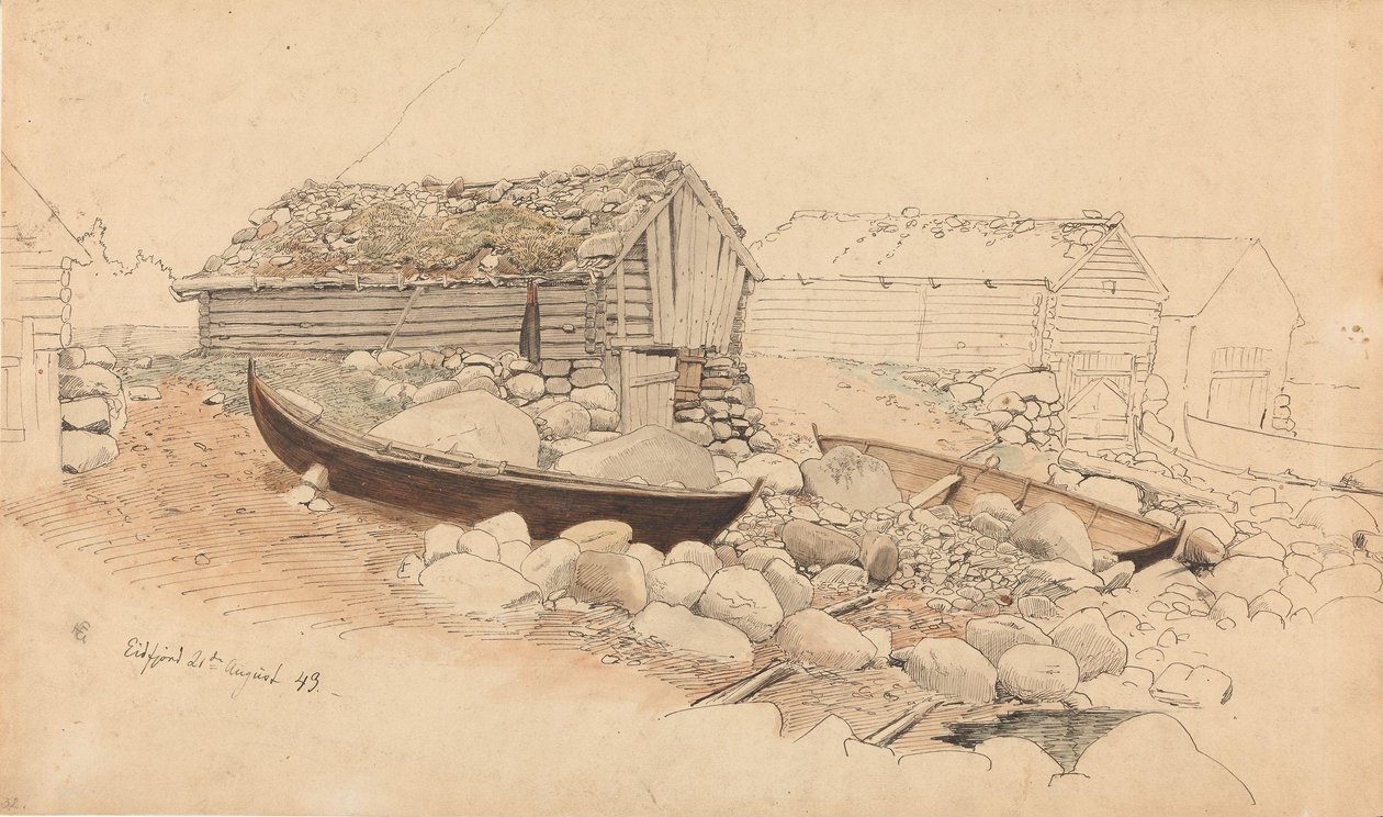 艾德峡湾景观 作者 汉斯古德