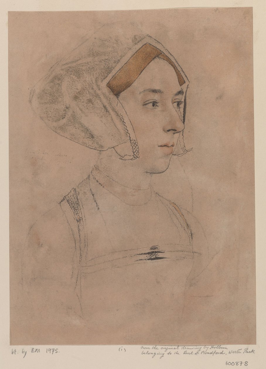 Anne Boleyn 作者 汉斯，霍尔拜因