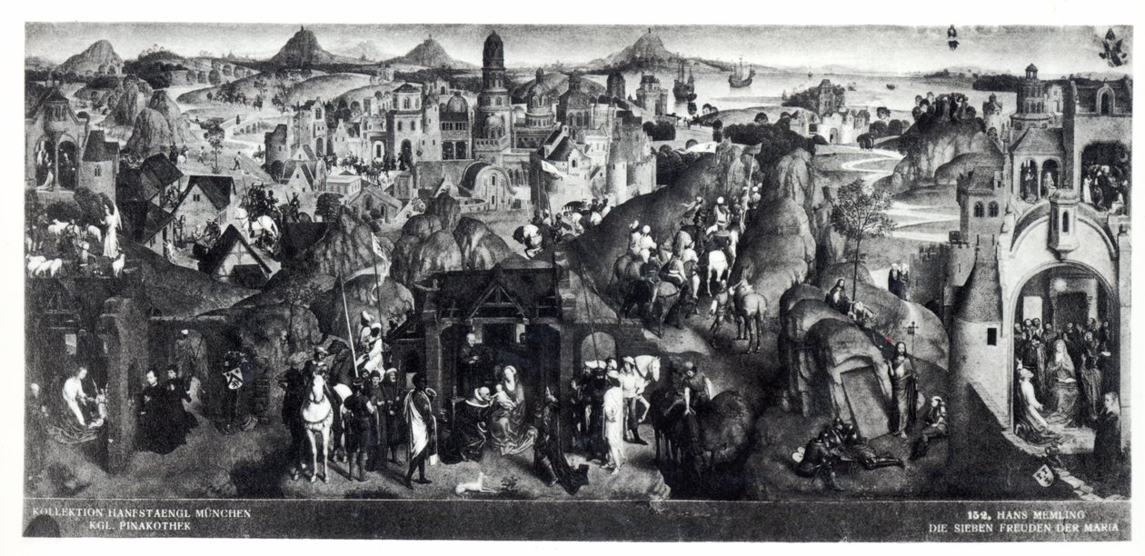 1480年的圣母七喜 作者 汉斯·梅姆林