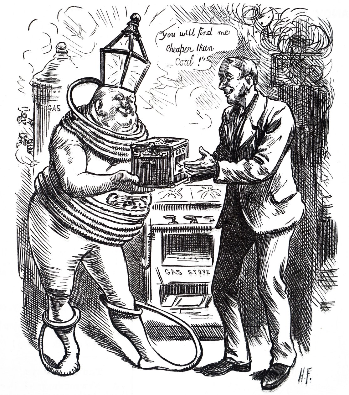 天然气成本低廉。 作者 哈里·弗尼斯（Harry Furniss）