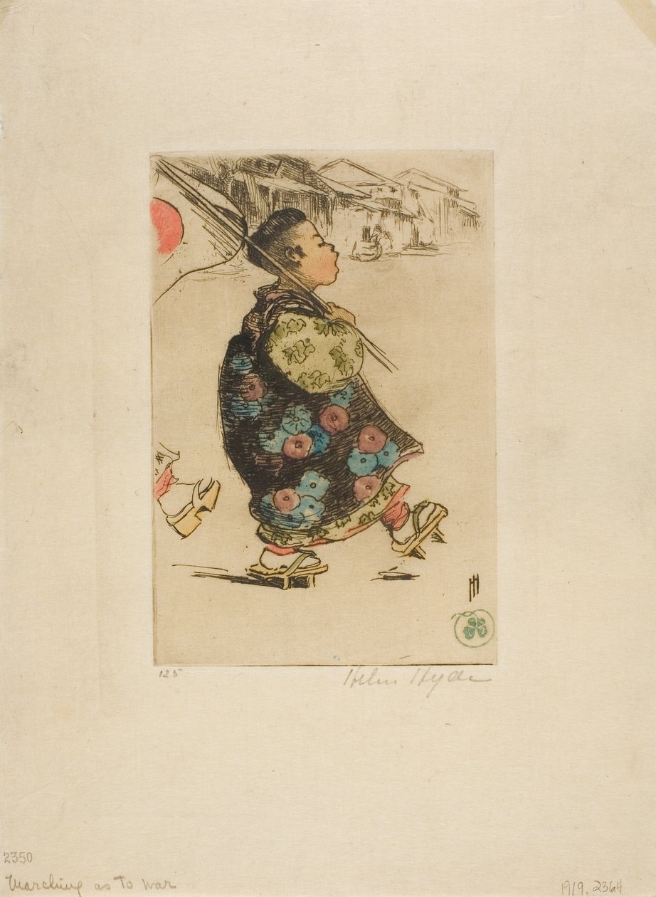 向战争进军 作者 海伦·海德（Helen Hyde）