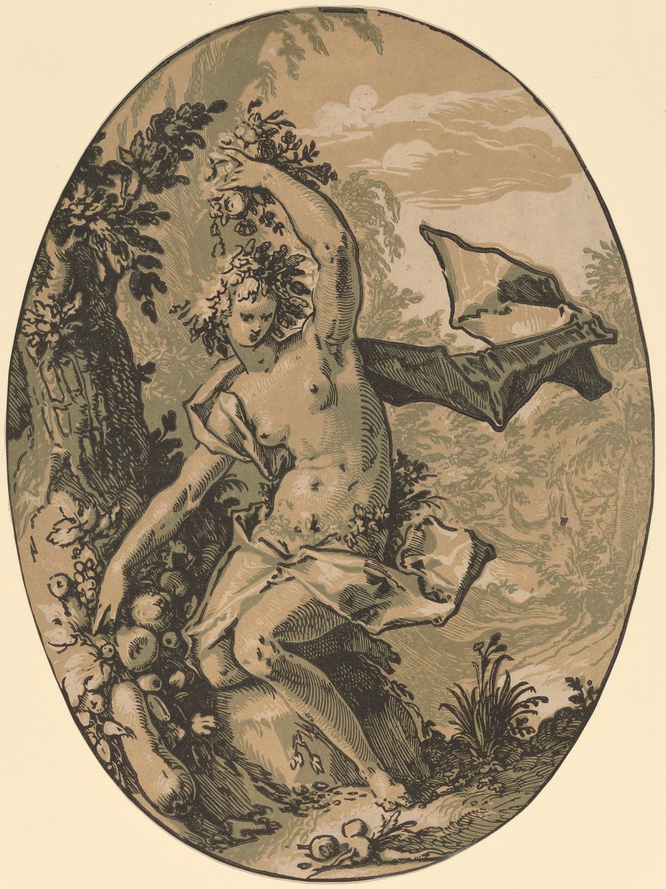 Proserpine 作者 亨德里克·古尔齐乌斯（Hendrik Goltzius）
