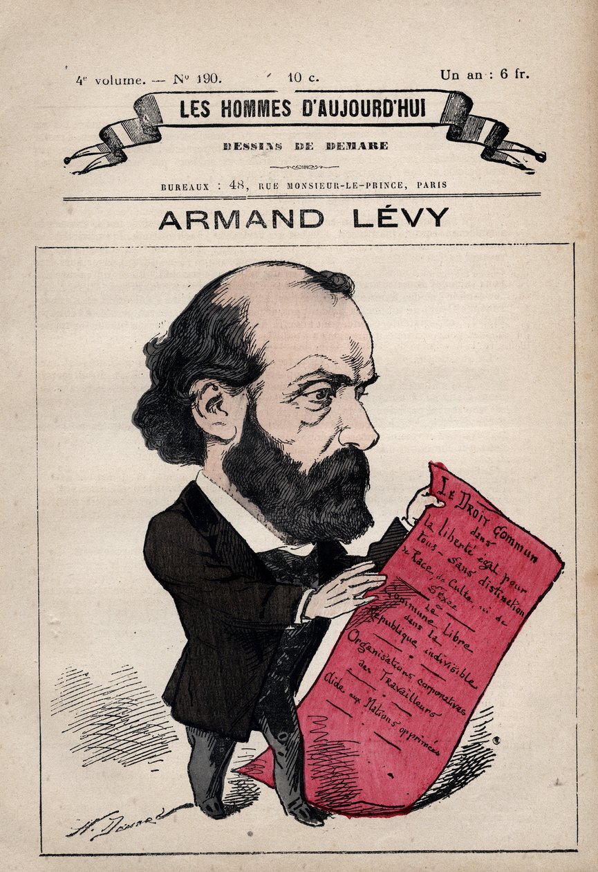 Armand Levy 作者 亨利·迪马雷