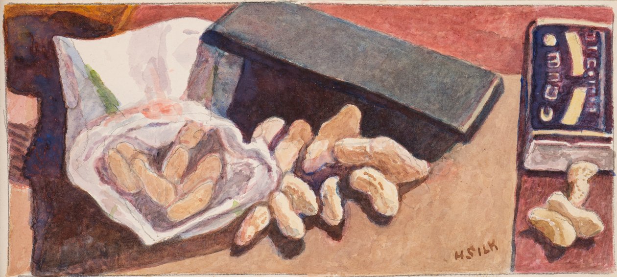 猴子坚果，c.1930 作者 亨利·希尔克