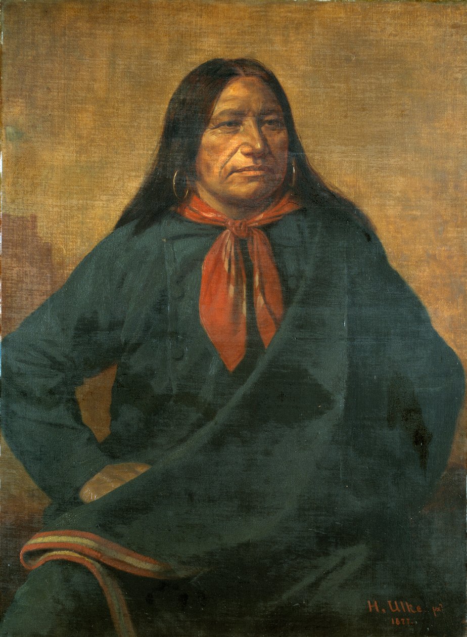 斑纹尾巴，1877年。 作者 亨利·乌尔克