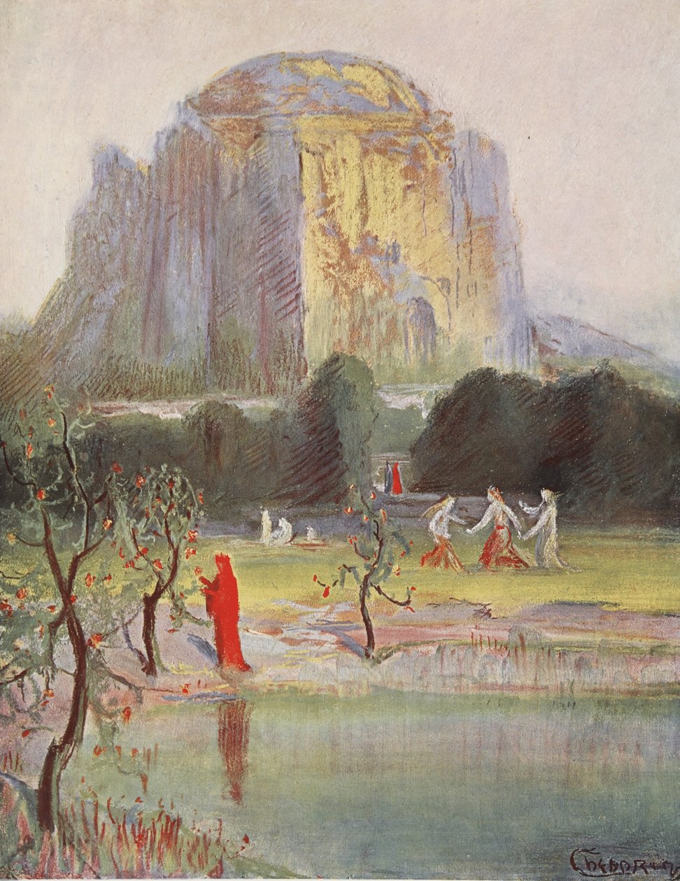 1906年弗雷亚花园 作者 赫尔曼·亨德里希