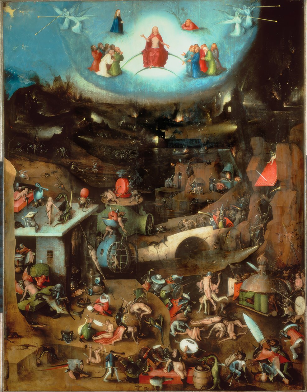 最后的审判 作者 Hieronymus Bosch