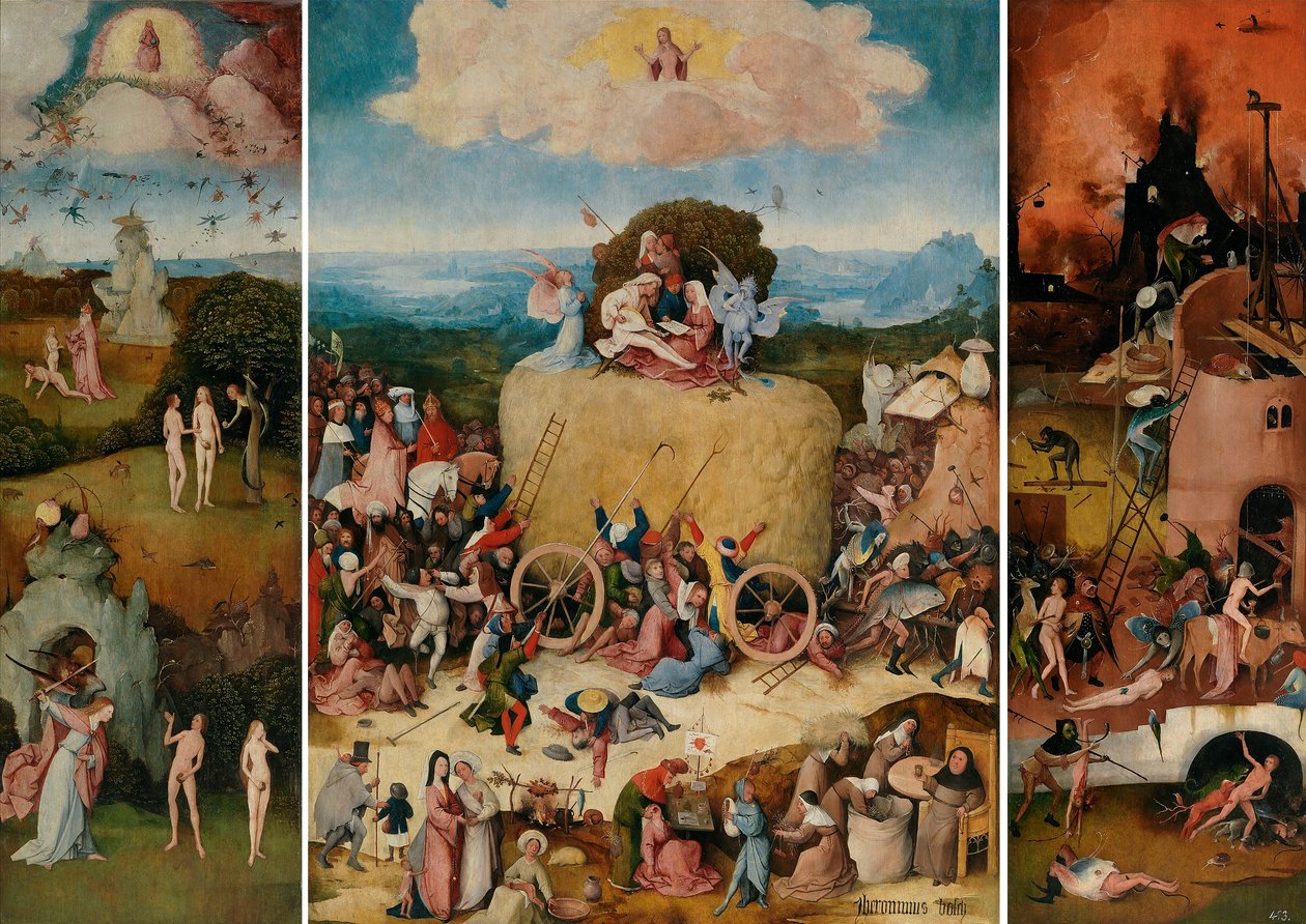 干草车 作者 Hieronymus Bosch