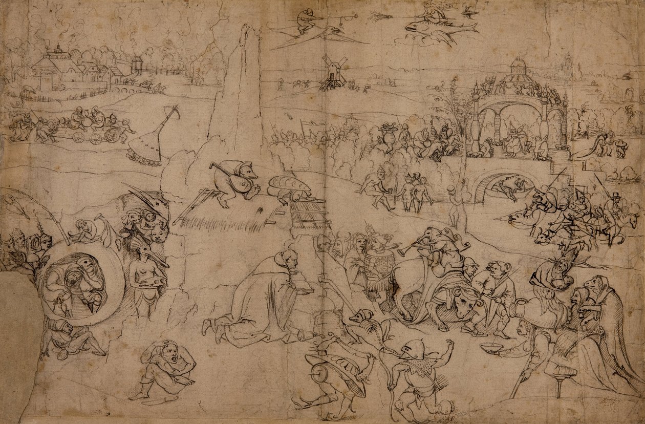 圣安东尼的诱惑 作者 Hieronymus Bosch
