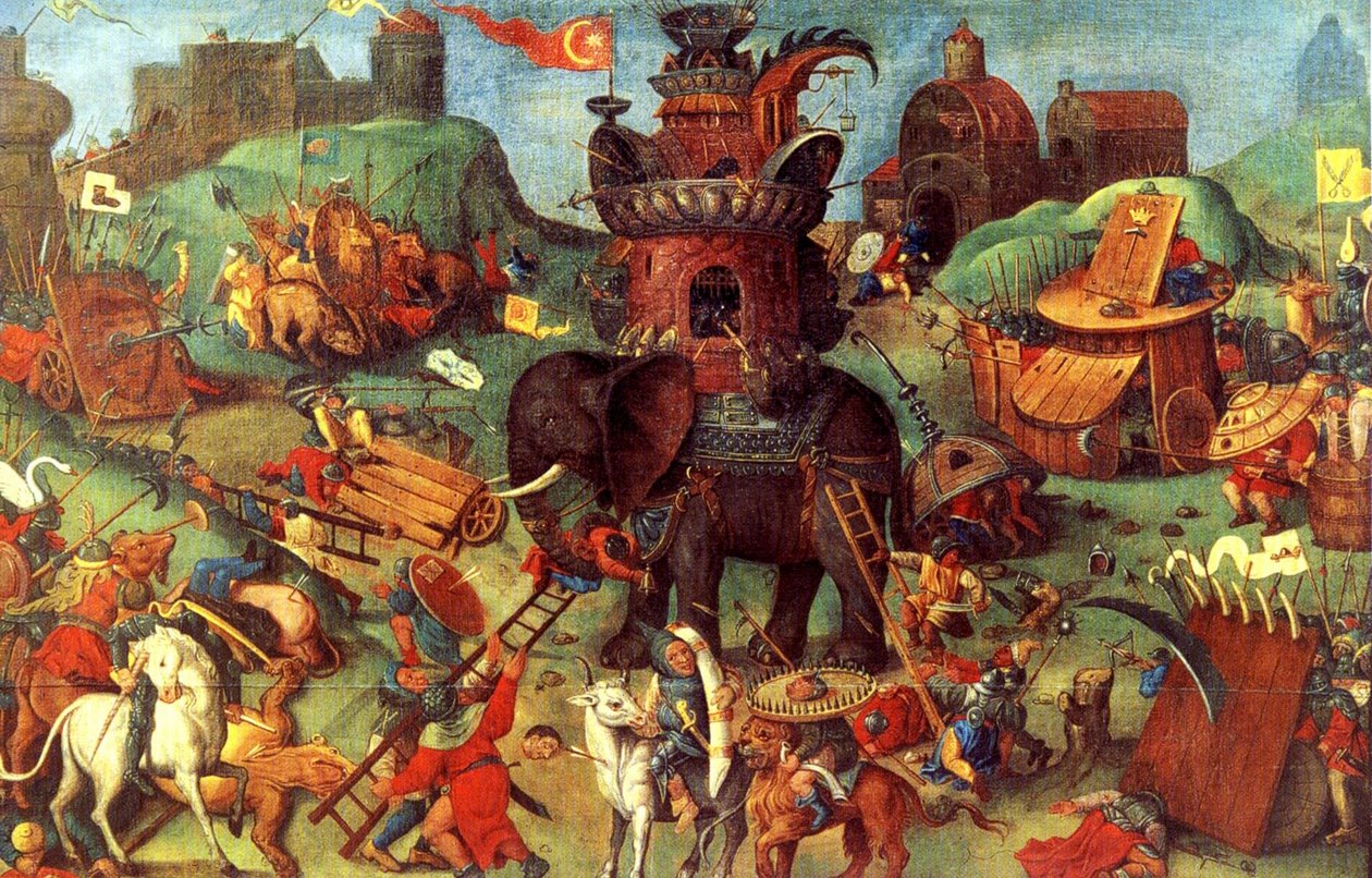 战争大象 作者 Hieronymus Bosch