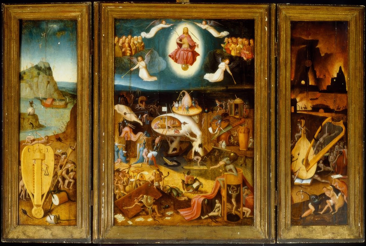 最后的审判 作者 Hieronymus Bosch