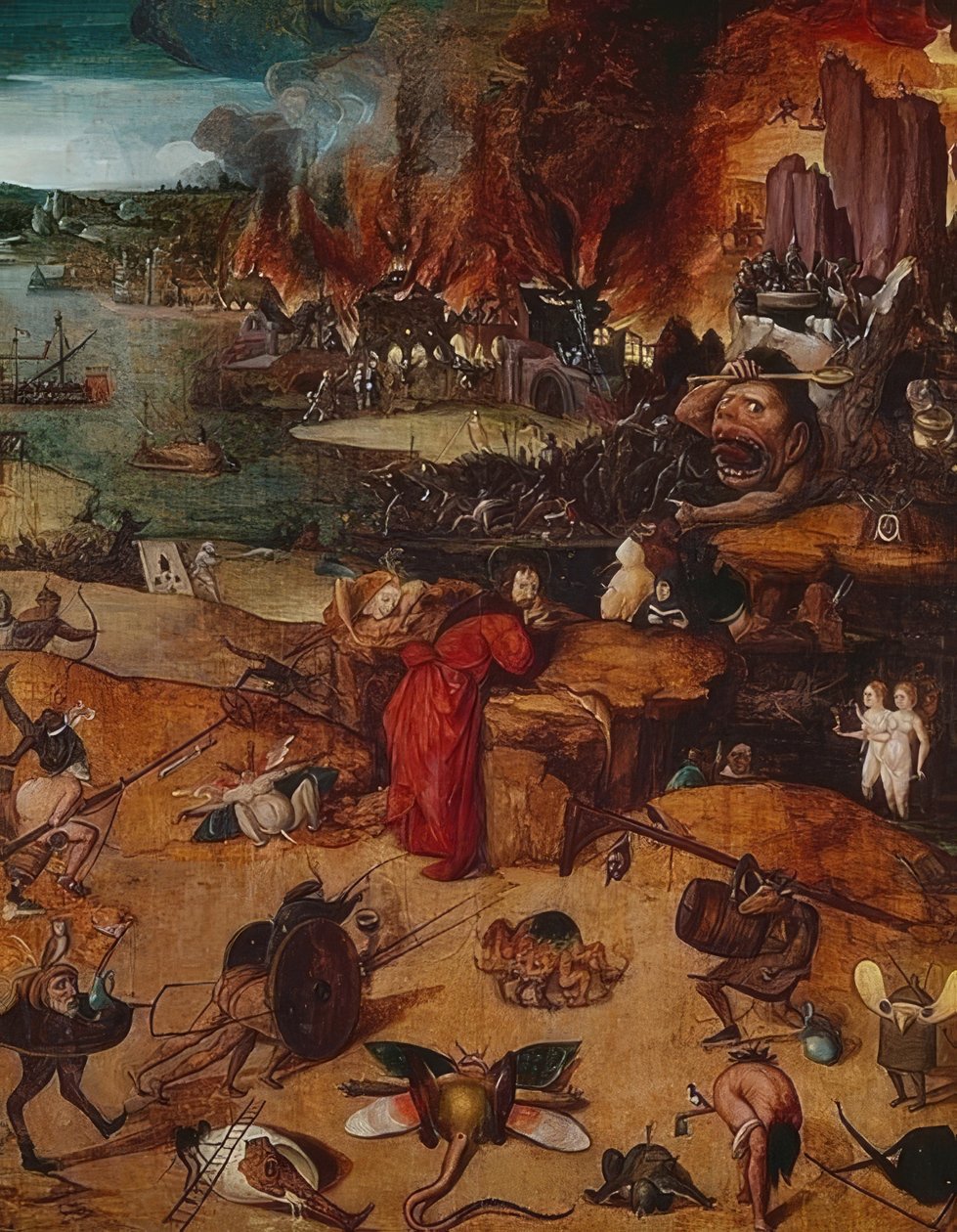 圣安东尼的诱惑 作者 Hieronymus Bosch