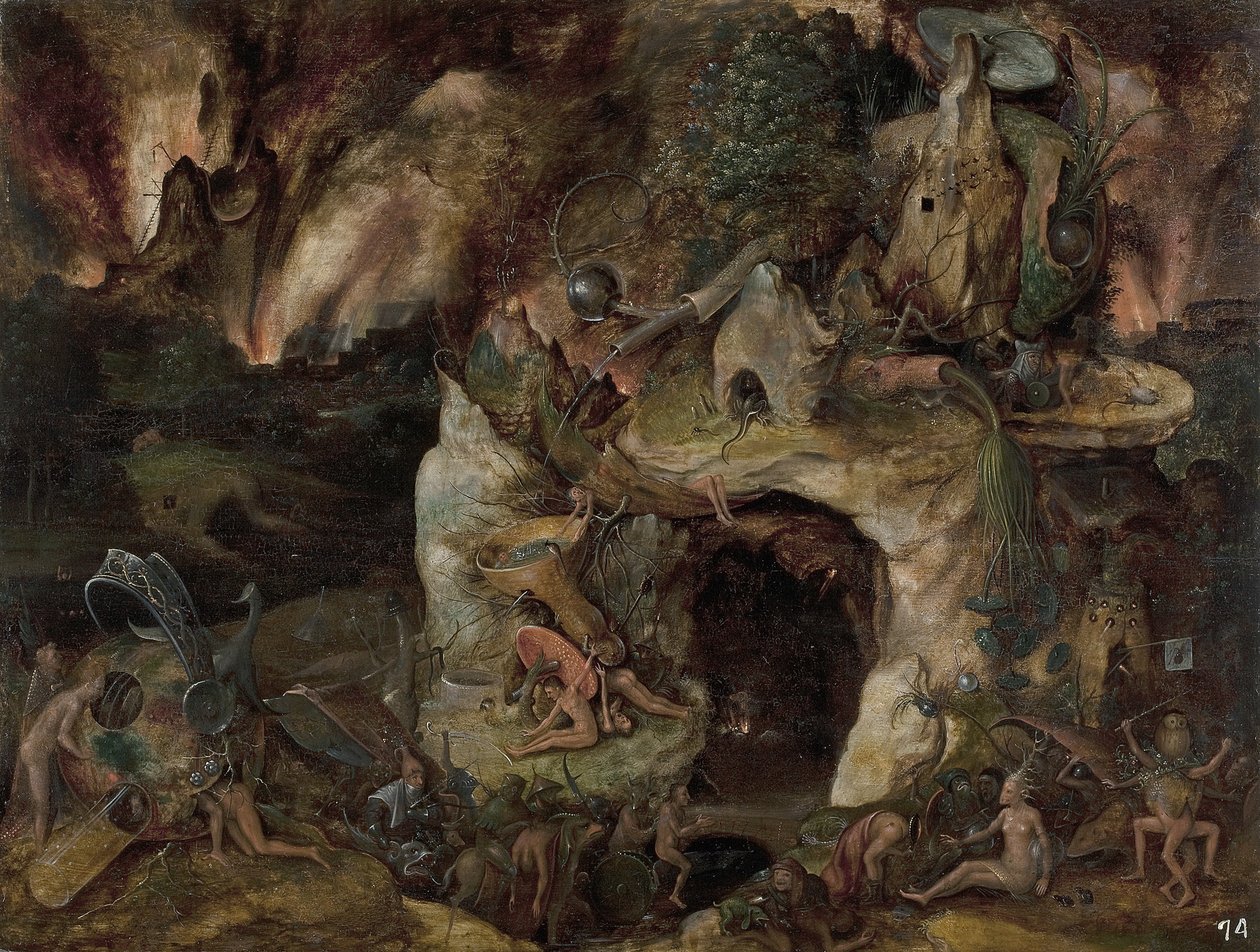 地狱风景 作者 Hieronymus Bosch