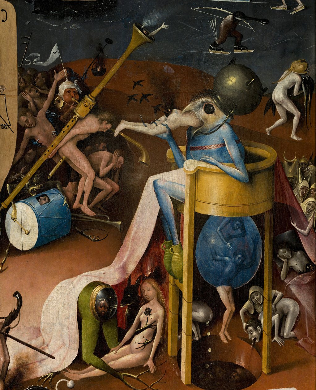 人间花园，1490-1500 作者 Hieronymus Bosch