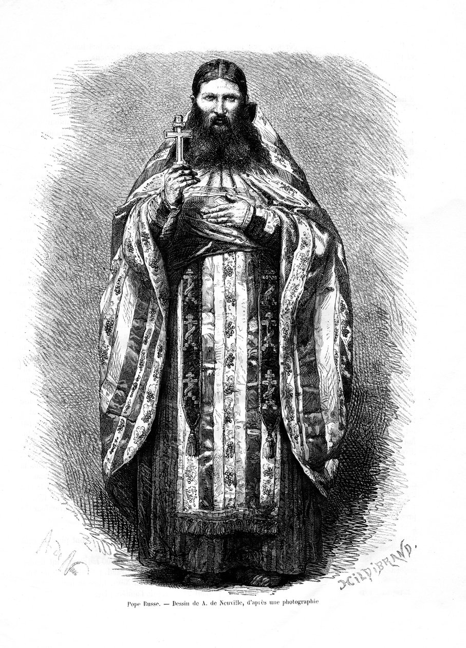 俄罗斯教皇，1886年 作者 希尔迪布兰德