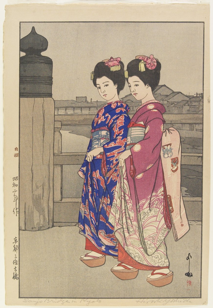 京都的三条大桥_京都 作者 吉田博史