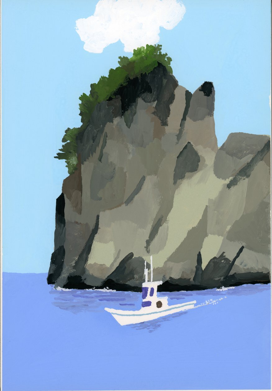 fishing boat 作者 井筒宏之