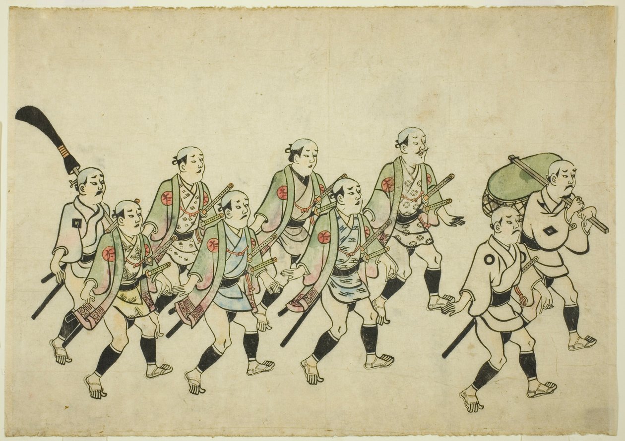 大名的行列 作者 菱川师信