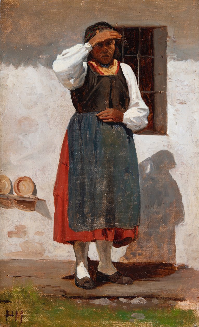 巴伐利亚农妇 作者 Hjalmar Munsterhjelm