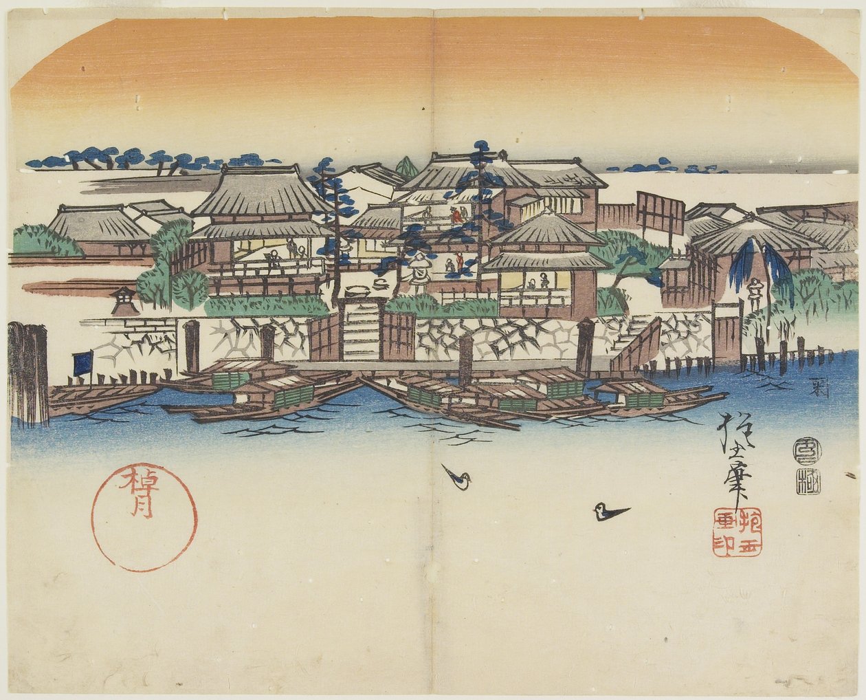 （Boating Inn），1841 作者 北国
