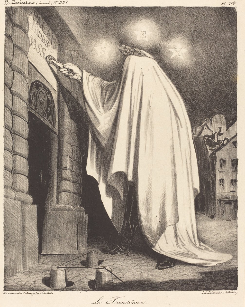 Le Fantome 作者 奥诺雷·杜米埃