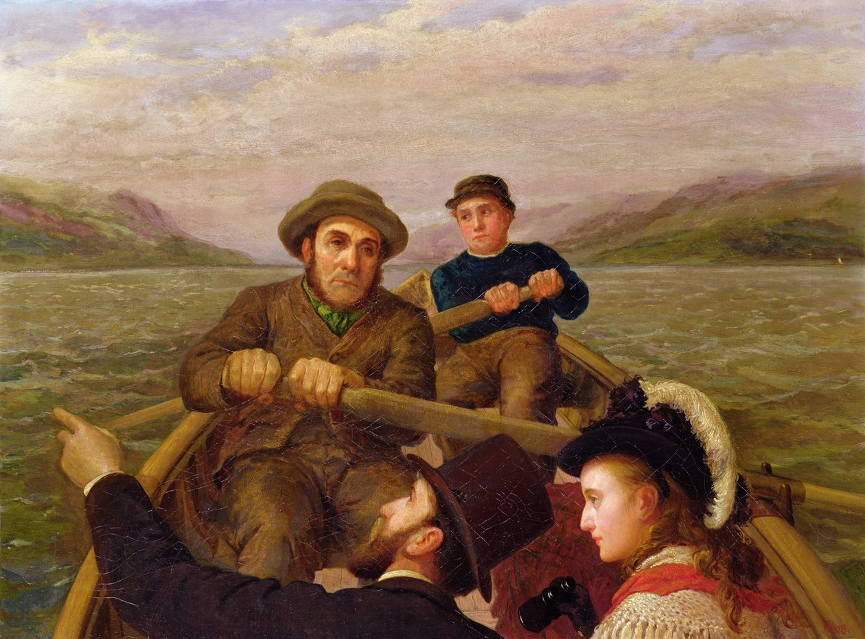 划艇之旅，1878年 作者 霍拉斯·佩瑟里克
