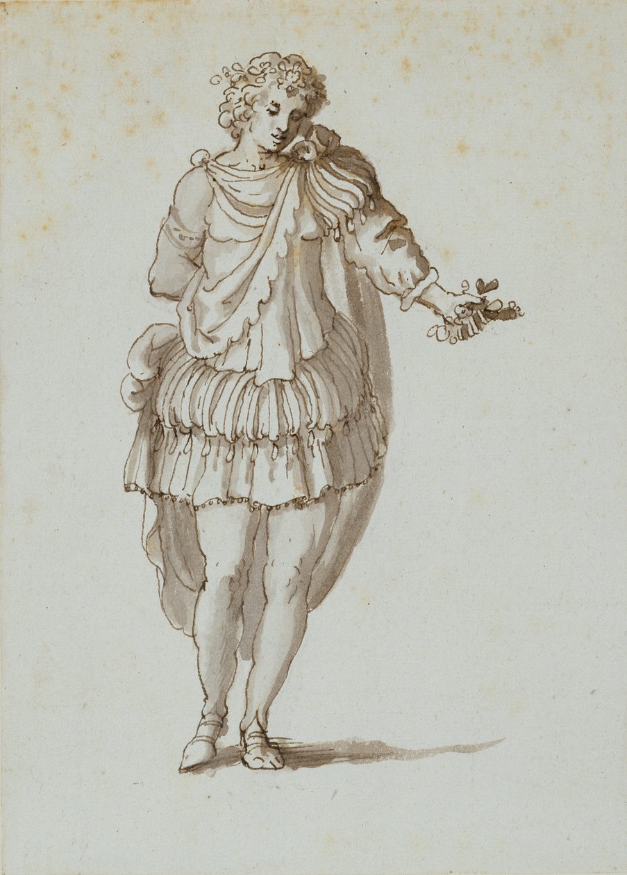 Zephyrus（纸本笔墨） 作者 伊尼戈·琼斯（Inigo Jones）
